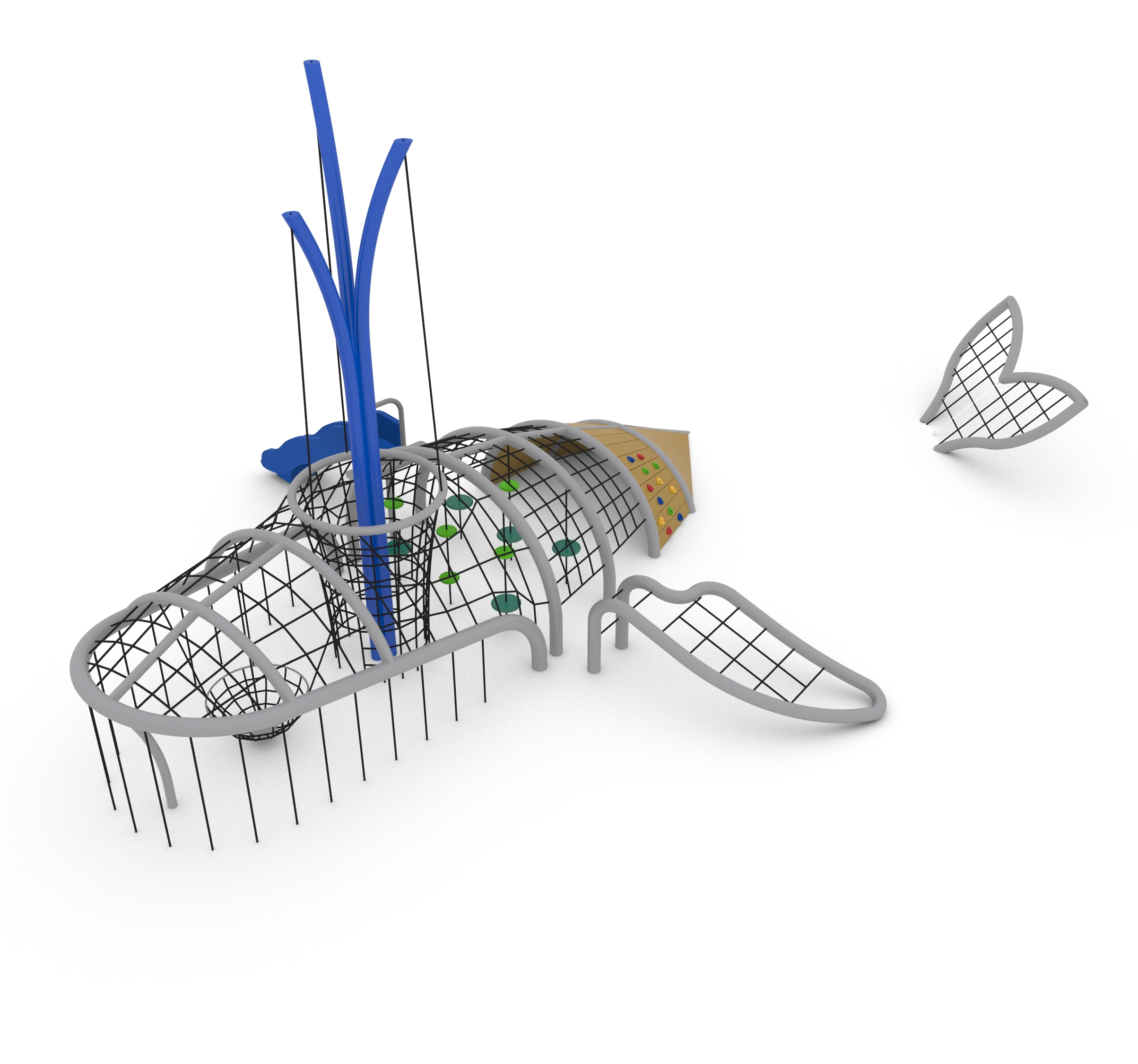 Climbing Net Whale Small - Thumbnail 2