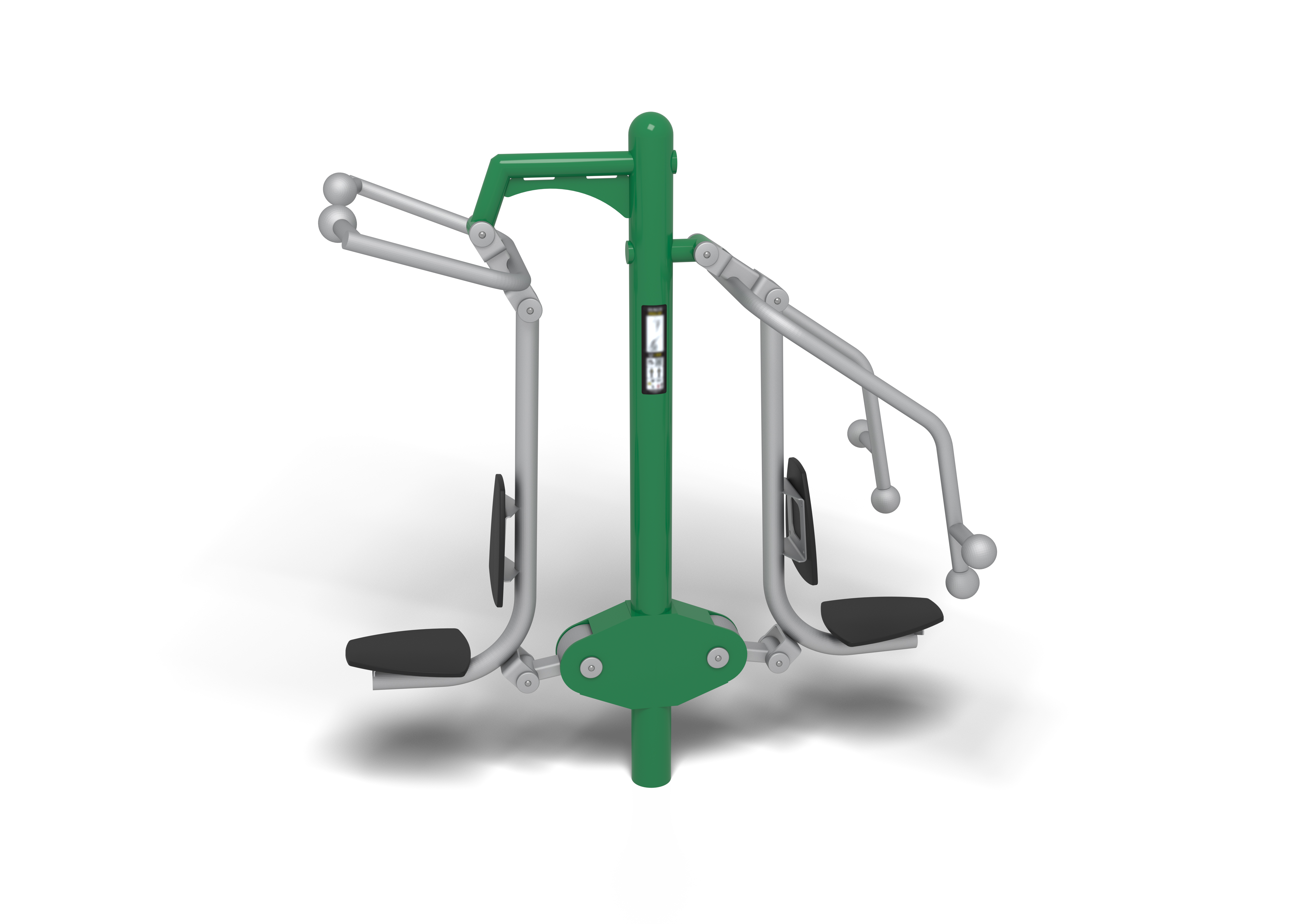 Lat Pull & Chest Press - Thumbnail 3