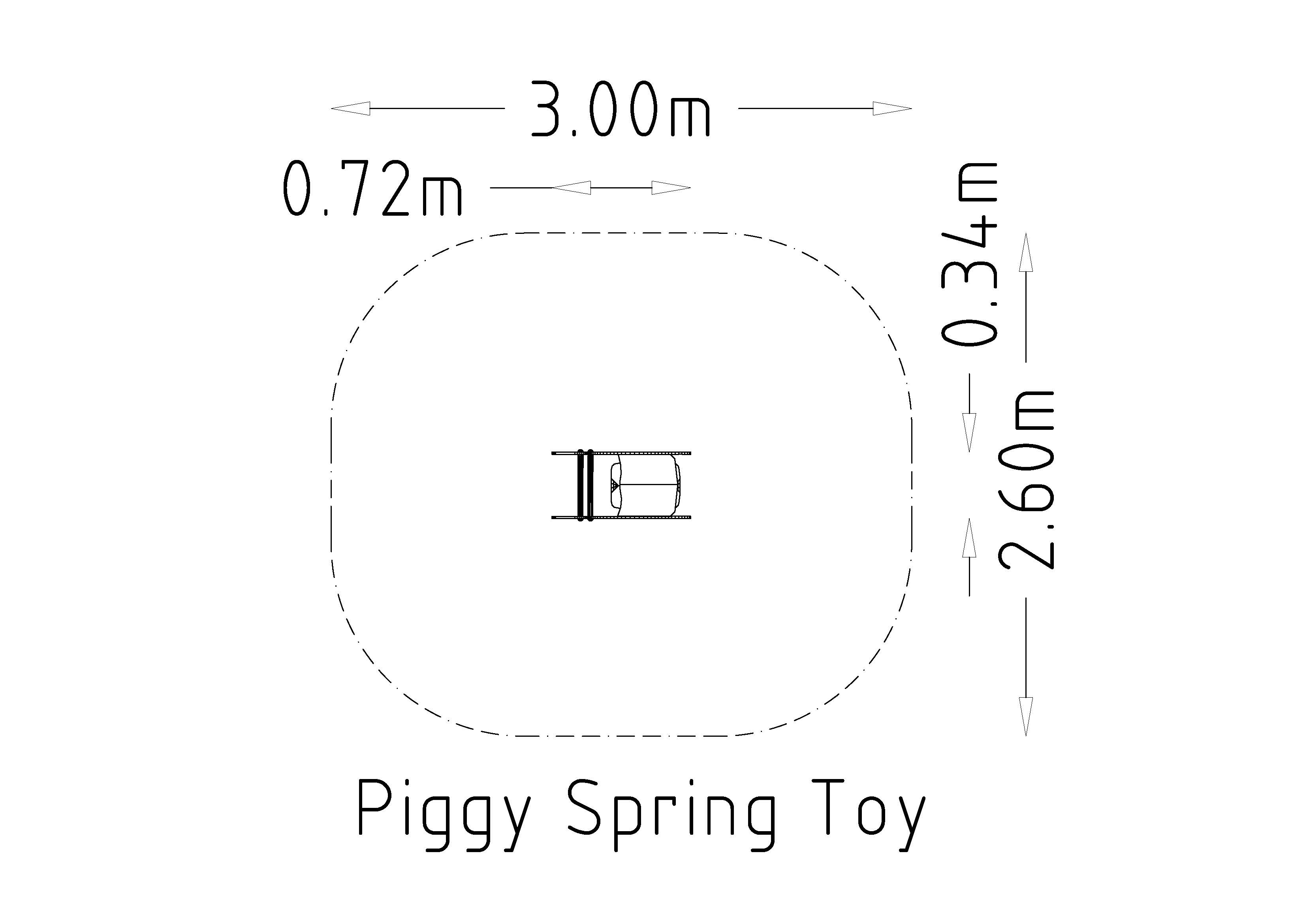Spring Toy Piggy - Thumbnail 3