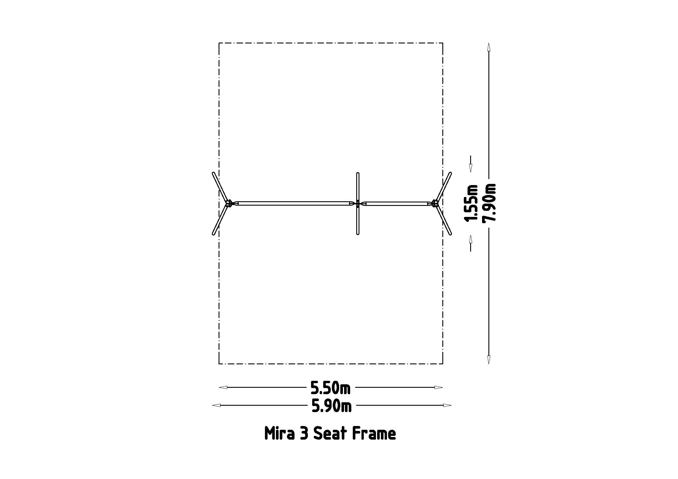 Swing Mira 3 Places - Thumbnail 3